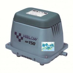 [台中水族]日本 HIBLOW-HP150 空氣幫浦 全天候打氣馬達-170L 特價 錦鯉 池塘 魚池專用回收筆電