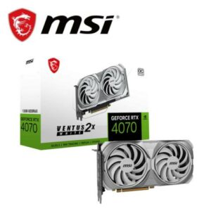 微星 RTX 4070 VENTUS 2X WHITE 12G OC 顯示卡回收筆電